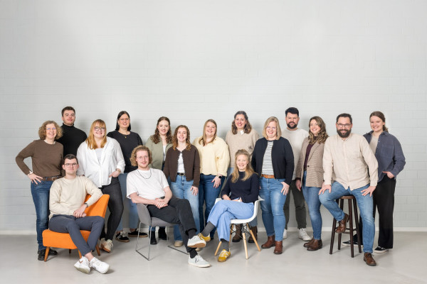 Gruppenfoto des kfwd-Teams