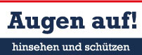Logo „Augen auf! – hinsehen und schützen“